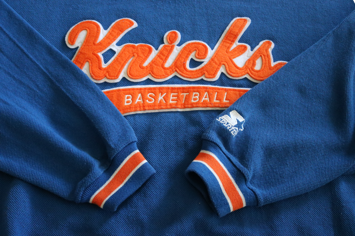 Vintage Vintage 90s New York KNICKS NBA Crewneck Sweatshirt M, Grailed