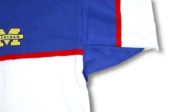 VINTAGE 1991 GATOR BOWL MICHIGAN WOLVERINES RUGBY SHIRT MADE IN USA (MEN'S LARGE)