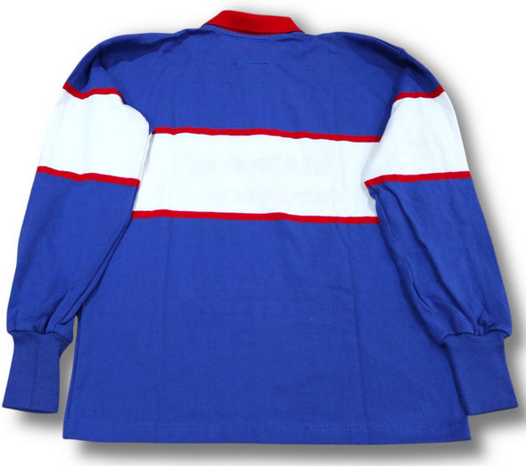 VINTAGE 1991 GATOR BOWL MICHIGAN WOLVERINES RUGBY SHIRT MADE IN USA (MEN'S LARGE)