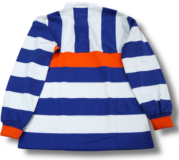 VINTAGE 90s FLORIDA GATORS FOOTBALL RUGBY SHIRT-MADE IN THE USA (MEN'S LARGE)