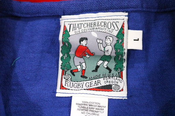 VINTAGE 1991 GATOR BOWL MICHIGAN WOLVERINES RUGBY SHIRT MADE IN USA (MEN'S LARGE)