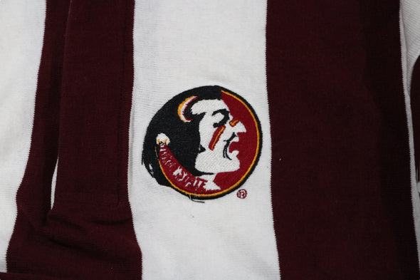 VINTAGE 90s FLORIDA STATE FSU SEMINOLES FOOTBALL RUGBY SHIRT MADE IN USA (MEN'S MEDIUM)