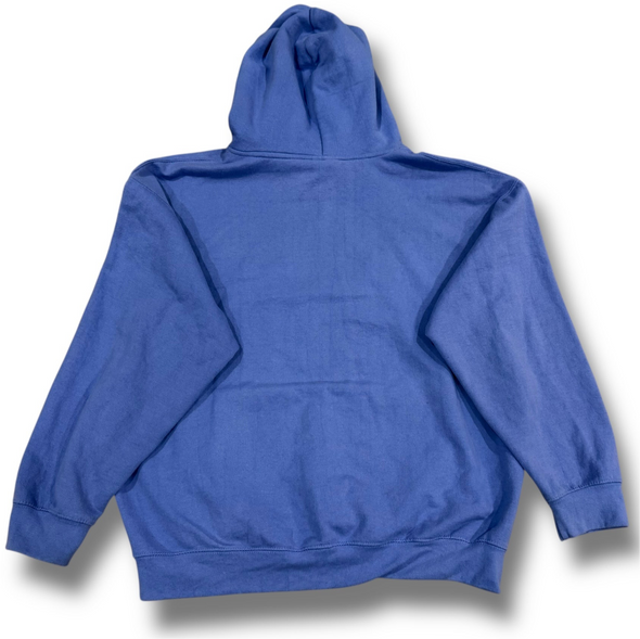 MONTAUK THE END PERIWINKLE BLUE HOODIE SWEAT SHIRT (MEN'S XL)