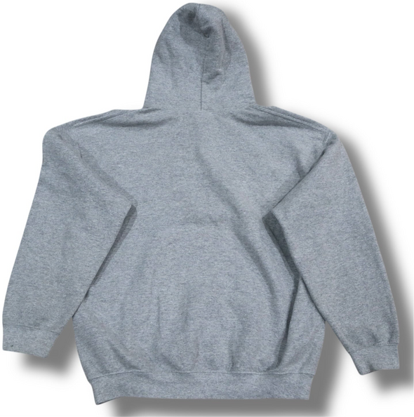 MONTAUK THE END HEATHER GRAY HOODIE SWEAT SHIRT (MENS LARGE)