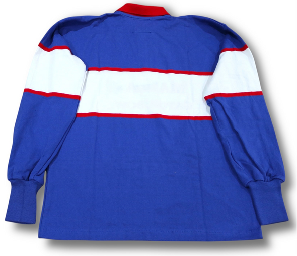 VINTAGE 1991 GATOR BOWL MICHIGAN WOLVERINES RUGBY SHIRT MADE IN USA (MEN'S XL)