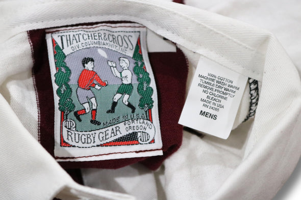 VINTAGE 90s FLORIDA STATE FSU SEMINOLES FOOTBALL RUGBY SHIRT MADE IN USA (MEN'S MEDIUM)