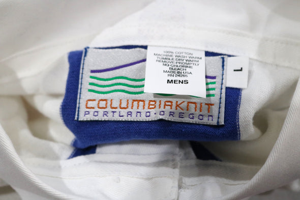 VINTAGE 90s FLORIDA GATORS FOOTBALL RUGBY SHIRT-MADE IN THE USA (MEN'S LARGE)