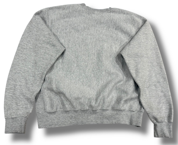 VINTAGE AMAGANSETT HEATHER GRAY HAMPTONS SWEAT SHIRT (MENS LARGE)