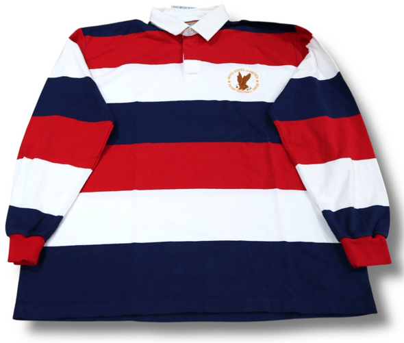 VINTAGE 90s UNITED STATES RUGBY FOOTBALL UNION RUGBY SHIRT MADE IN USA (MENS XL)