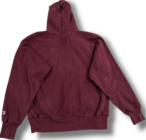 VINTAGE CHAMPION REVERSE WEAVE WALT WHITMAN HIGH SCHOOL WRESTLING HOODIE (MEN'S MEDIUM)