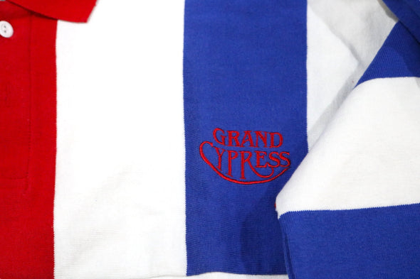 VINTAGE 1990 WORLD CUP OF GOLF FLORIDA RUGBY SHIRT MADE IN USA (MENS XL)