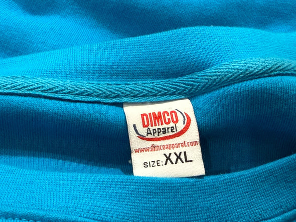 MONTAUK LONG ISLAND TURQUOISE CREW NECK SWEAT SHIRT (MENS XXL)