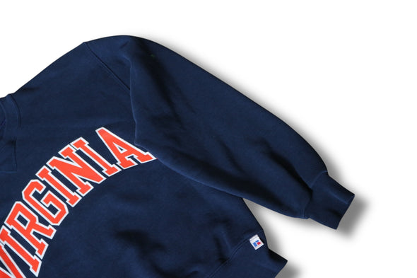 VINTAGE UNIVERSITY OF VIRGINIA RUSSELL ATHLETIC SWEATSHIRT (MEN'S SMALL)