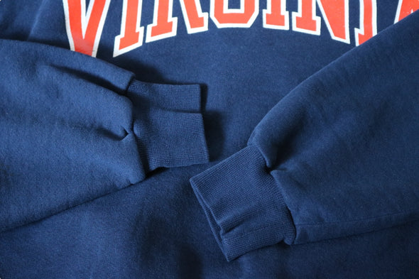VINTAGE UNIVERSITY OF VIRGINIA RUSSELL ATHLETIC SWEATSHIRT (MEN'S SMALL)