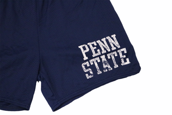 VINTAGE PENN STATE RUSSELL ATHLETIC MESH SHORTS MADE IN THE USA (XL)